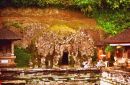 Carved Rock to Entrance, Temple in Mountains, Bali
